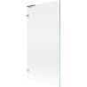 Mexen Lunar L paravan de cadă cu 1 panou 90 x 150 cm, transparent, crom - 897L-090-000-01-00