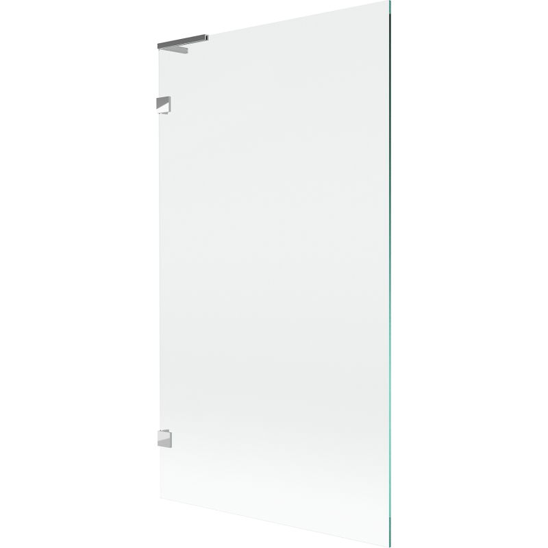 Mexen Lunar L fürdőképernyő 1-szárnyú 100 x 150 cm, átlátszó, króm - 897L-100-000-01-00