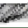 Mexen Lunar ușă de duș batantă dreaptă 135 cm, transparent, gri cupru periat - 834S-135-050-66-00-P