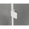 Mexen Lunar L paravan pentru cadă 1-foi 50 x 150 cm, transparent, alb - 897L-050-000-20-00