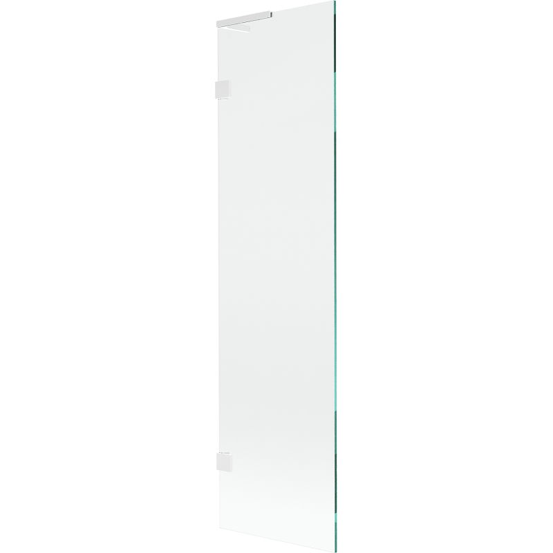Mexen Lunar L fürdőkádkilépő, 1-szárnyú, 50 x 150 cm, átlátszó, fehér - 897L-050-000-20-00