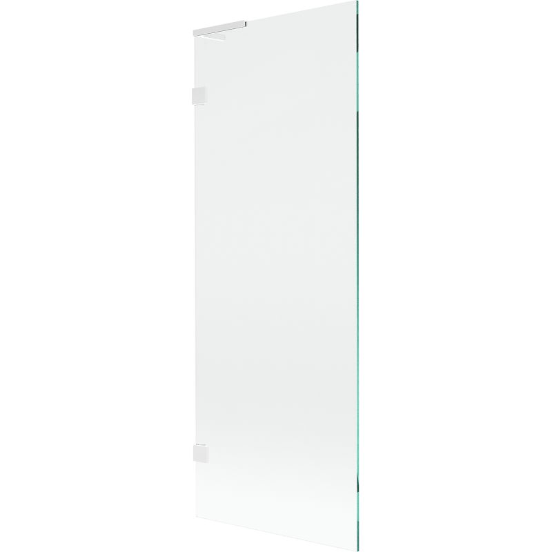 Mexen Lunar L paravan cadă 1-canată 70 x 150 cm, transparent, alb - 897L-070-000-20-00