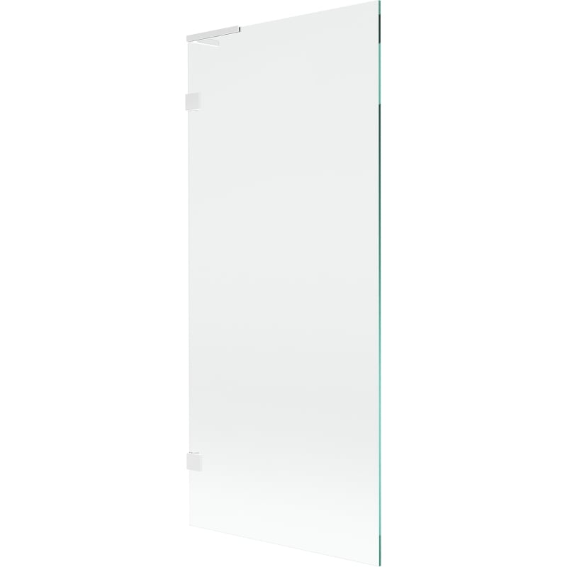 Mexen Lunar L paravan de cadă cu 1 canat 80 x 150 cm, transparent, alb - 897L-080-000-20-00