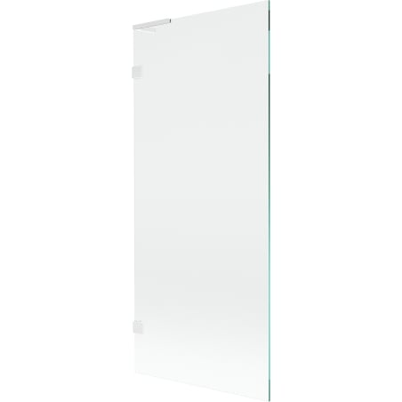 Mexen Lunar L paravan de cadă cu 1 canat 80 x 150 cm, transparent, alb - 897L-080-000-20-00