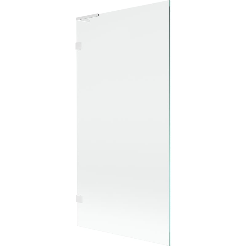 Mexen Lunar L paravan cadă 1-aripă 90 x 150 cm, transparent, alb - 897L-090-000-20-00