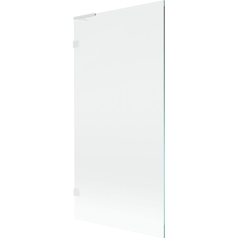 Paravan cadă Mexen Lunar L cu 1 panou 90 x 150 cm, transparent, alb - 897L-090-000-20-00
