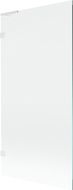 Mexen Lunar L kádparaván 1-szárnyú 90 x 150 cm, átlátszó, fehér - 897L-090-000-20-00