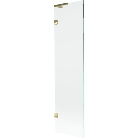 Mexen Lunar L paravan de cadă cu 1 canat 50 x 150 cm, transparent, auriu - 897L-050-000-50-00