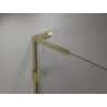 Mexen Lunar L paravan de cadă cu 1 panou 90 x 150 cm, transparent, auriu - 897L-090-000-50-00