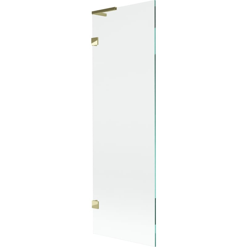 Mexen Lunar L paravan de cadă cu 1 canat 60 x 150 cm, transparent, auriu - 897L-060-000-50-00