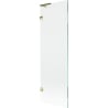 Mexen Lunar L paravan de cadă cu 1 canat 60 x 150 cm, transparent, auriu - 897L-060-000-50-00