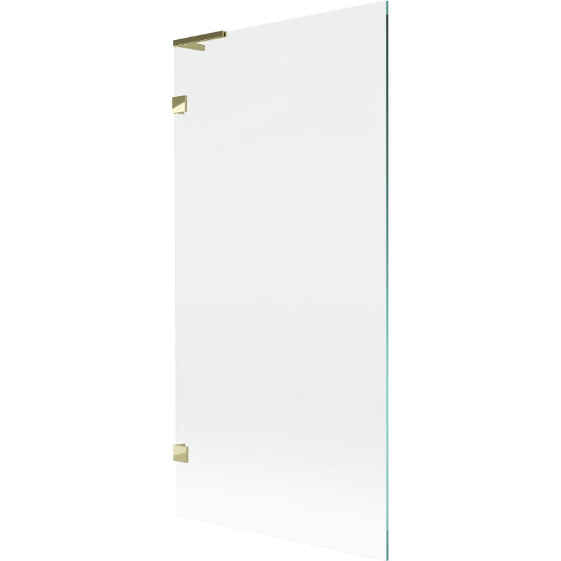 Mexen Lunar L faliparaván 1-szárnyú 90 x 150 cm, átlátszó, arany - 897L-090-000-50-00