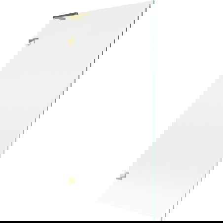 Mexen Lunar L paravan baie cu un panou 90 x 150 cm, transparent, auriu - 897L-090-000-50-00