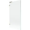 Mexen Lunar L paravan de cadă cu 1 panou 90 x 150 cm, transparent, auriu - 897L-090-000-50-00