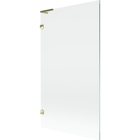 Mexen Lunar L paravan de cadă cu 1 ușă 100 x 150 cm, transparent, auriu - 897L-100-000-50-00