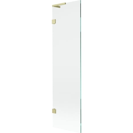 Mexen Lunar L paravan cadă 1-canat 50 x 150 cm, transparent, auriu periat - 897L-050-000-55-00
