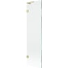 Mexen Lunar L paravan cadă 1-canat 50 x 150 cm, transparent, auriu periat - 897L-050-000-55-00