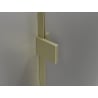 Mexen Lunar L paravan de cadă cu 1 panou 60 x 150 cm, transparent, auriu periat - 897L-060-000-55-00