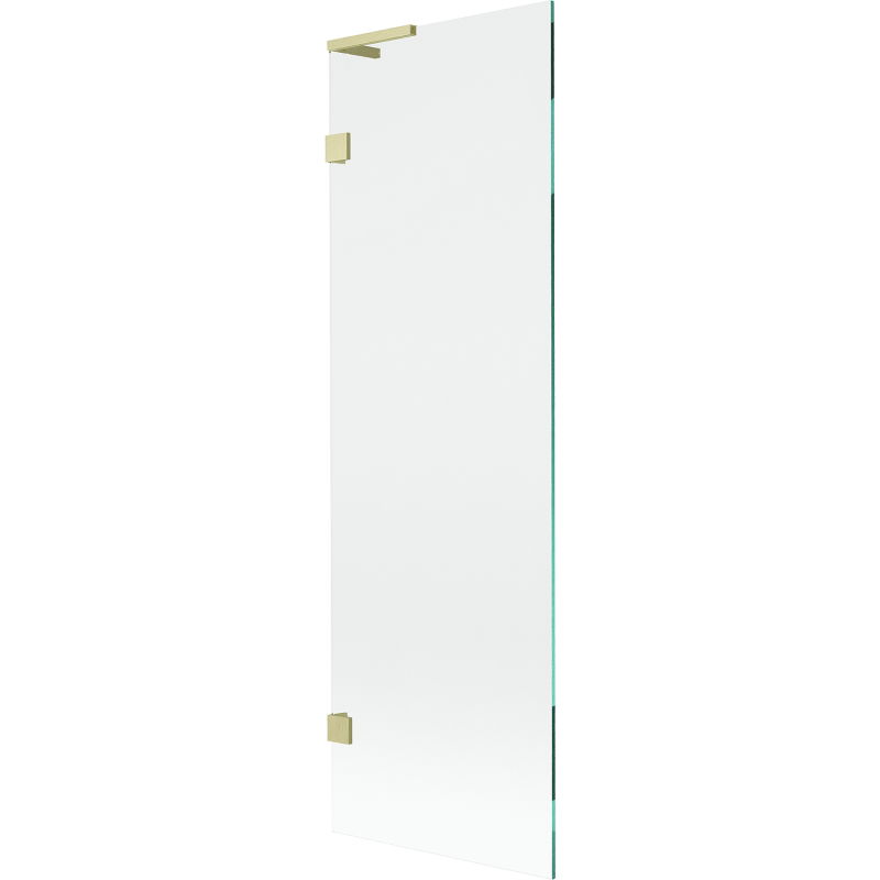 Mexen Lunar L paravan de baie 1-canat 60 x 150 cm, transparent, auriu periat - 897L-060-000-55-00