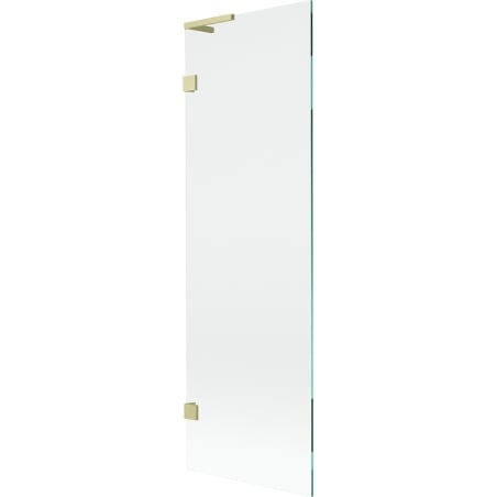 Mexen Lunar L fürdőkád paraván 1-szárnyú 60 x 150 cm, átlátszó, arany ecsetelt - 897L-060-000-55-00