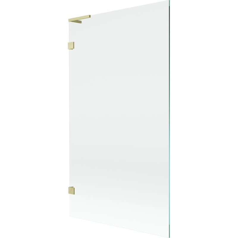 Mexen Lunar L paravan de baie cu 1 canat 100 x 150 cm, transparent, aurit periat - 897L-100-000-55-00