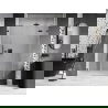 Mexen Lunar ușă de duș batantă dreapta 120 cm, transparent, gun metal - 834S-120-050-95-00-P