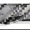 Mexen Lunar ușă de duș batantă dreapta 120 cm, transparent, gun metal - 834S-120-050-95-00-P