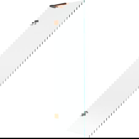 Mexen Lunar L paravan pentru cadă de baie cu 1 panou 50 x 150 cm, transparent, aur roz - 897L-050-000-60-00