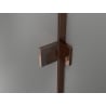 Mexen Lunar L paravan cadă 1-panou 70 x 150 cm, transparent, aur roz - 897L-070-000-60-00