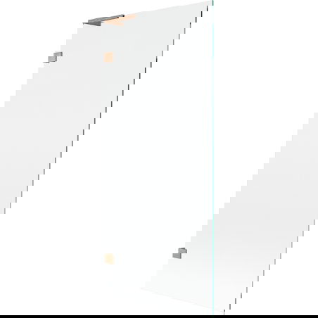 Mexen Lunar L paravan pentru cadă 1-bucată 80 x 150 cm, transparent, cupru periat - 897L-080-000-65-00