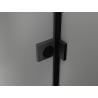 Paravan cadă Mexen Lunar L cu 1 aripă 70 x 150 cm, transparent, negru - 897L-070-000-70-00