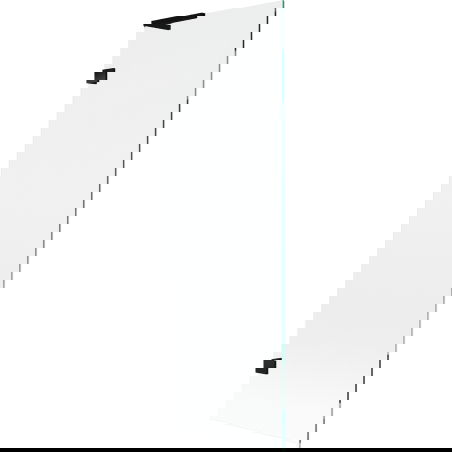 Mexen Lunar L paravan pentru cadă 1-canată 60 x 150 cm, transparent, negru - 897L-060-000-70-00