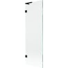 Mexen Lunar L paravan de baie cu 1 canat 60 x 150 cm, transparent, negru - 897L-060-000-70-00