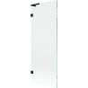Paravan cadă Mexen Lunar L cu 1 aripă 70 x 150 cm, transparent, negru - 897L-070-000-70-00