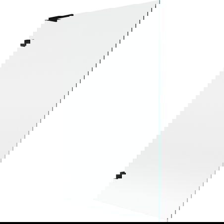 Mexen Lunar L paravan de cadă de baie cu 1 canat 100 x 150 cm, transparent, negru - 897L-100-000-70-00