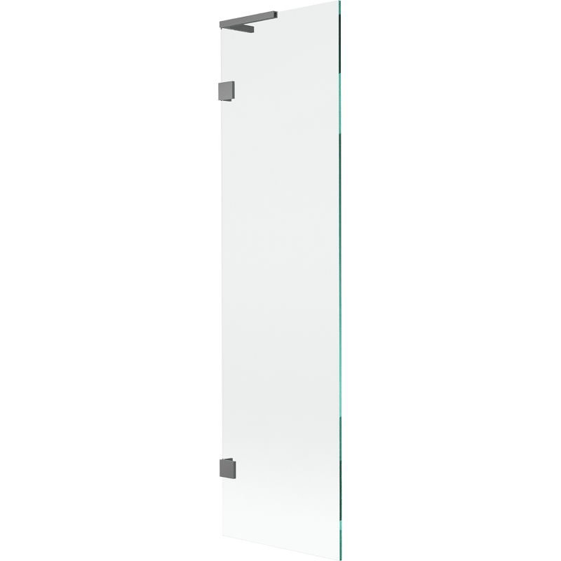 Mexen Lunar L paravan de cadă 1-panou 50 x 150 cm, transparent, metal armat - 897L-050-000-95-00