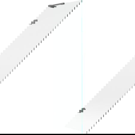 Mexen Lunar L paravan duș cu un singur panou 50 x 150 cm, transparent, metal armat - 897L-050-000-95-00