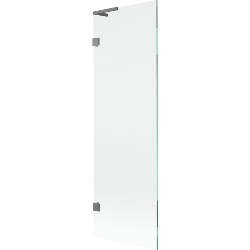 Mexen Lunar L fürdőkád paraván, 1-szárnyú, 60 x 150 cm, áttetsző, pisztolyfém - 897L-060-000-95-00