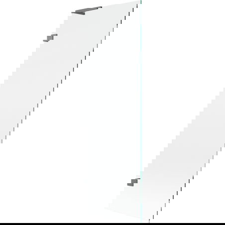 Mexen Lunar L fürdőkád paraván, 1-szárnyú, 60 x 150 cm, áttetsző, pisztolyfém - 897L-060-000-95-00