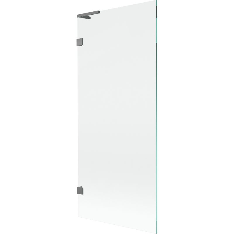 Mexen Lunar L paravan de baie cu 1 aripă 80 x 150 cm, transparent, gun metal - 897L-080-000-95-00