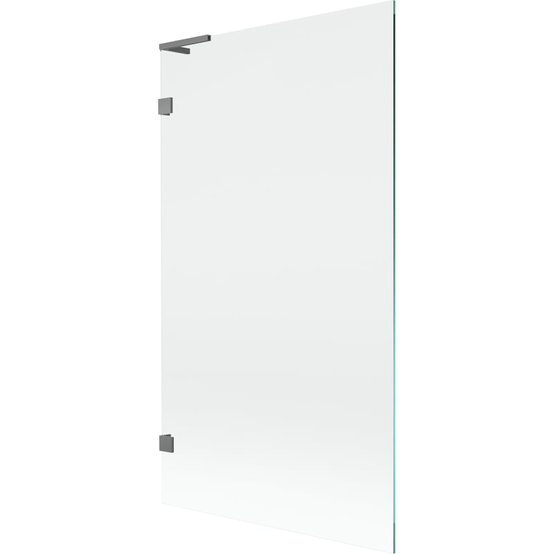 Mexen Lunar L paravan de baie cu 1 panou 100 x 150 cm, transparent, gun metal - 897L-100-000-95-00