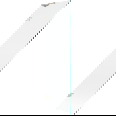 Mexen Lunar L paravan de baie cu un singur panou 50 x 150 cm, transparent, nichel periat - 897L-050-000-97-00