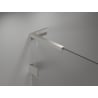 Mexen Lunar L paravan cadă cu 1 canat 70 x 150 cm, transparent, nichel periat - 897L-070-000-97-00