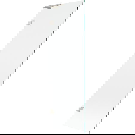 Mexen Lunar L paravan cadă, 1-panou, 60 x 150 cm, transparent, nichel periat - 897L-060-000-97-00