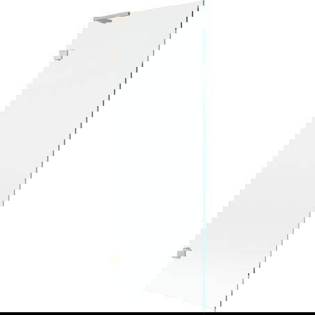 Mexen Lunar L kádparaván 1-szárnyú 70 x 150 cm, átlátszó, kefélt nikkel - 897L-070-000-97-00