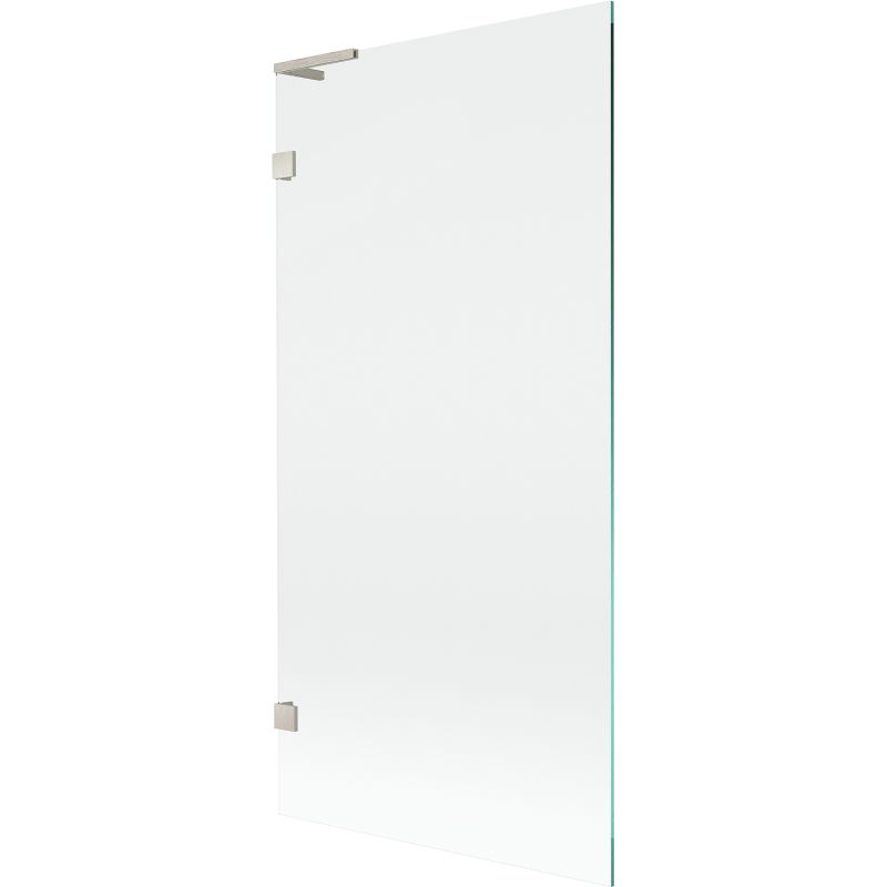 Paravan de cadă Mexen Lunar L cu 1 panou 90 x 150 cm, transparent, nichel periat - 897L-090-000-97-00