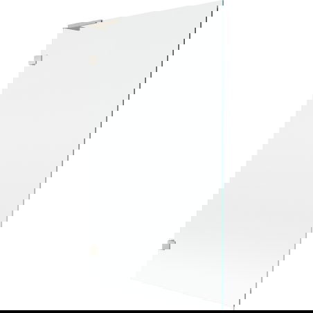 Mexen Lunar L paravan cadă, 1-canata, 100 x 150 cm, transparent, nichel periat - 897L-100-000-97-00