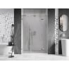 Mexen Lunar L uși de duș batante dreapta 135 cm, transparent, crom - 834SL-135-050-01-00-P