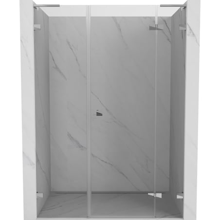 Mexen Lunar L uși de duș cu deschidere dreapta 150 cm, transparent, crom - 834SL-150-050-01-00-P