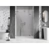 Mexen Lunar L uși de duș cu deschidere dreapta 150 cm, transparent, crom - 834SL-150-050-01-00-P